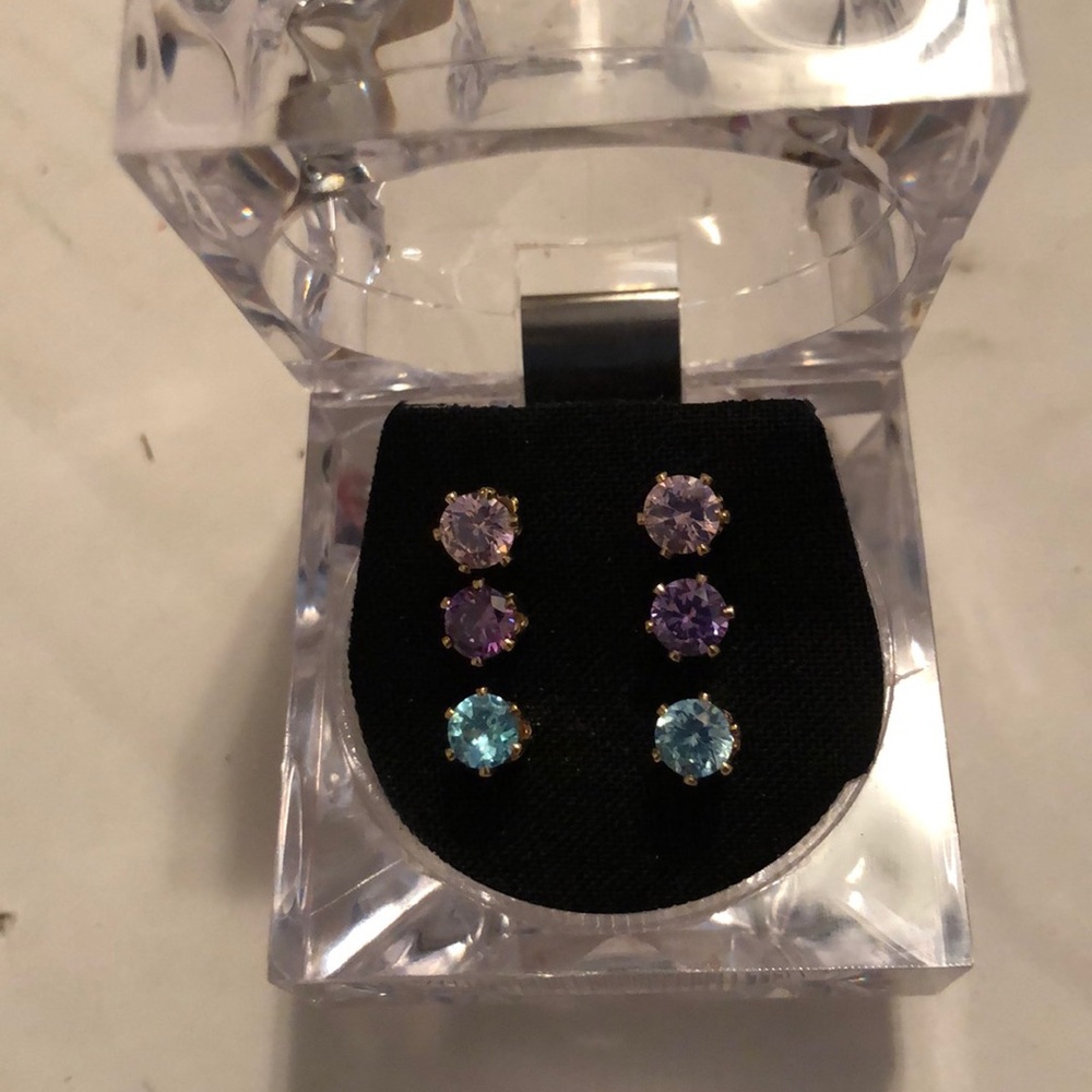 Multicolor Stud Earrings